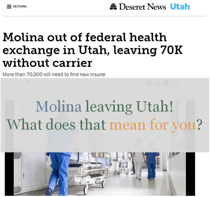 Molina Healthcare is leaving Utah